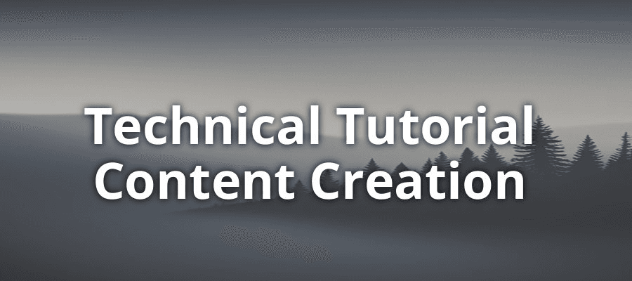 Startup Guide Tech Content Creation