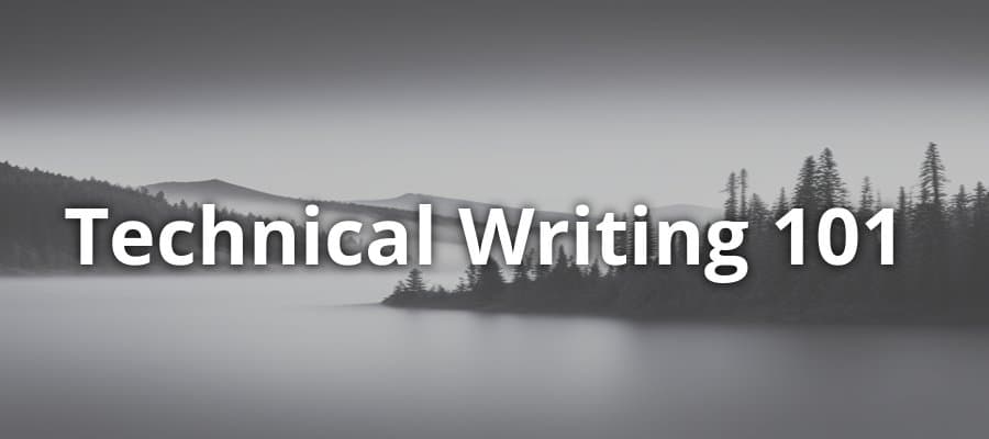 Technical Writing 101